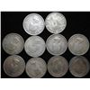 Image 2 : 10 ASSORTED CANADIAN SILVER 25 CENTS