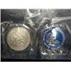 Image 2 : 1971-S IKE SILVER DOLLAR (UNC) (BLUE PACK)