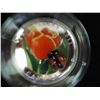 Image 2 : 2011 CANADIAN $20 TULIP WITH GLASS LADY BUG