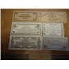 Image 2 : 7 PIECES OF WWII PHILIPINNES GUERILLA MONEY