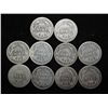 Image 2 : 10 ASSORTED BARBER DIMES