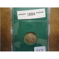 1884 THREE CENT PIECE (NICKEL) SUSPECTED FAKE