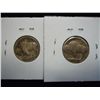 Image 2 : 1919- AND 1920 BUFFALO NICKELS BOTH EF