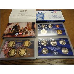 2007 14 PIECE US PROOF SET WITH BOX