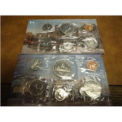 1976 & 78 CANADA (PF LIKE) SETS WITH ENVELOPES