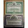 Image 1 : 2 VINTAGE STOCK CERTIFICATES SEE DESCRIPTION
