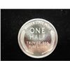 Image 2 : 1/2 TROY OUNCE SILVER INDIAN ROUND