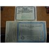 Image 1 : 2 VINTAGE STOCK CERTIFICATES SEE DESCRIPTION
