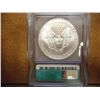 Image 2 : 2000 AMERICAN SILVER EAGLE ICG MS69