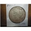 Image 1 : 1923-S PEACE SILVER DOLLAR