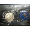 Image 2 : 1973-S IKE SILVER DOLLAR UNC (BLUE PACK)