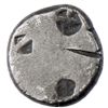 Image 2 : KASHI: Punchmarked, ca. 600-465 BC, AR 1 1/4 shana (1.51g)