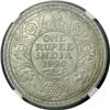 Image 2 : BRITISH INDIA: George V, 1910-1936, AR rupee, 1920(c)