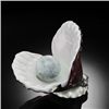 Image 1 : Art Glass Oyster Shell With Pearl