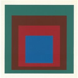 Albers Silkscreen  Homage To The Square 