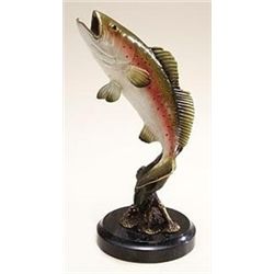 Sea Trout Bronze Sculpture