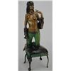 Image 1 : "Woman On Stool" Bronze Sculpture - Jotocu