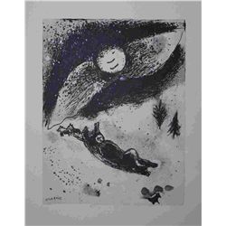 Marc Chagall 1952 Antique Lithograph