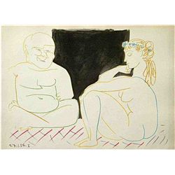 Picasso Rare Color Lithograph