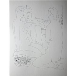 Vintage 1956 Picasso Lithograph