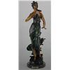 Image 1 : "Woman In Wind" Bronze Sculpture - A. Moreau