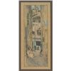 Image 1 : James Whistler Lithograph "Bead-Stringers, Venice" 1905