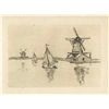 Image 1 : Armand Guillaumin "En Hollande" Original Etching