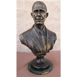 "Barack Obama" Bronze Bust