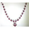 Image 1 : 14K GOLD RUBY AND DIAMOND NECKLACE