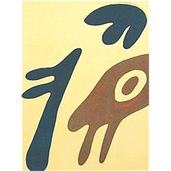 Jean Arp Original Lithograph, 1962