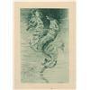 Image 1 : Frederick Stuart Church Original Etching "The Mermaid"