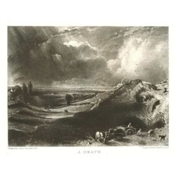 Sir John Constable / David Lucas Mezzotint