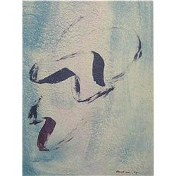 Jean Fautrier Original Lithograph "Annabelle Nue" | Lithographie Tachisme