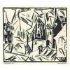 Image 1 : Lyonel Feininger "Dorf" Original Woodcut