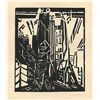 Image 1 : Lyonel Feininger "Rue St. Jacques" Original Woodcut