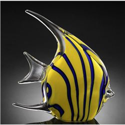 Beautiful Art Glass Angel Fish