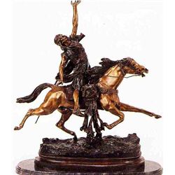 "Fantastic Arab" Bronze Sculpture - Rancoulet
