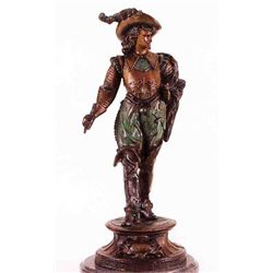  Cavalier   Bronze Sculpture - Vendome