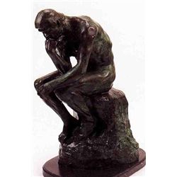 "Thinker" Bronze Sculpture - Rodin