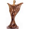 Image 1 : "Golden Veil" Bronze Sculpture Inspired - Icart