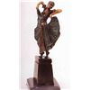 Image 1 : "Dancer With Raised Skirt" Bronze Sculpture - Chiparus