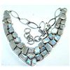 Image 1 : Rainbow Moonstone Necklace