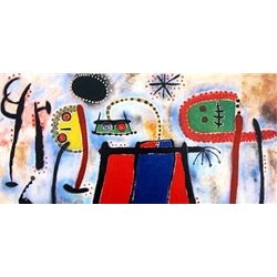 Joan Miro Offset Lithograph