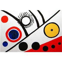 Calder Original Lithograph, 1976