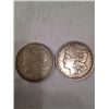 Image 1 : TWO 1921 SILVER MORGAN DOLLARS