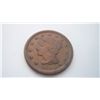Image 1 : 1854 MATRON HEAD LARGE CENT VG