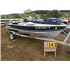 Image 1 : 1990 Crestliner 14 ft boat NOR27387K990
