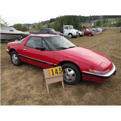 1990 Buick Reatta- Lemon Law vehicle 1G4EC13C4LB904348