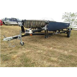 2007 Tebben 2 plc canoe trailer 4ZP44141571001800