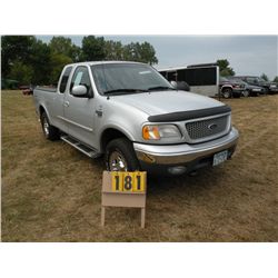 1999 Ford F-150 XLT 4x4 1FTRX18LXXKB99581
